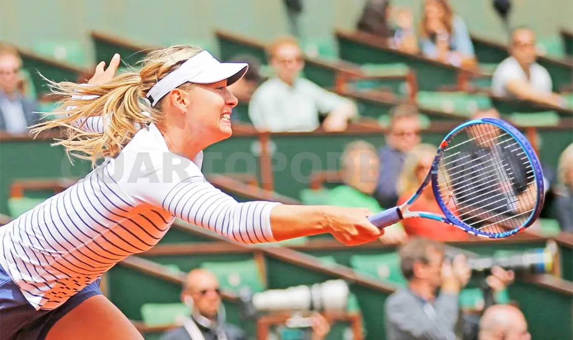 Sharapova pierde segundo lugar