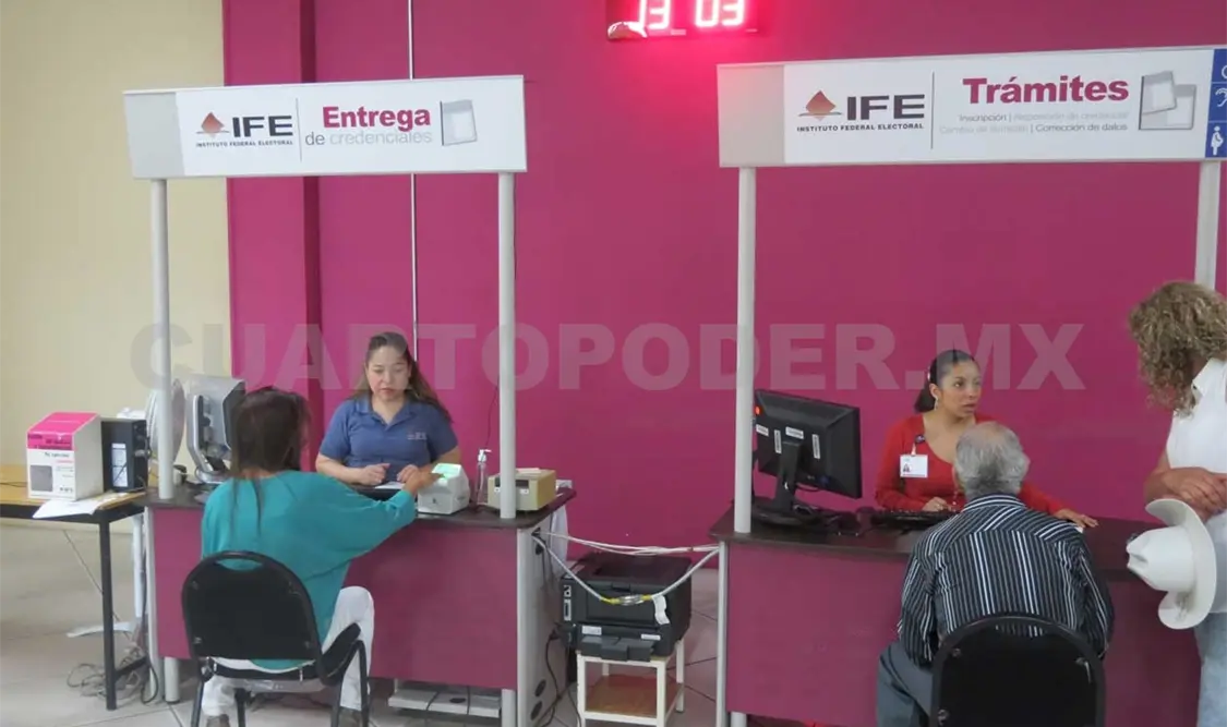 Reanudan servicios los módulos del INE