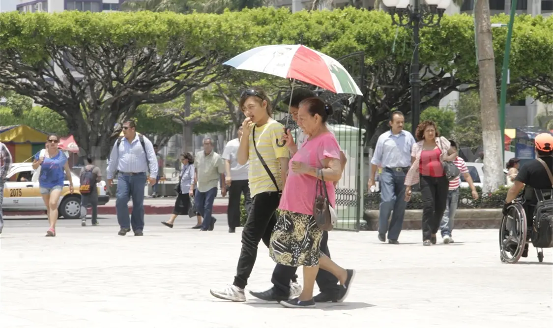 Las fuertes olas de calor que se han sentido en ultimas fechas en la entidad son muestra del cambio climático. Guillermo Ramos / CP