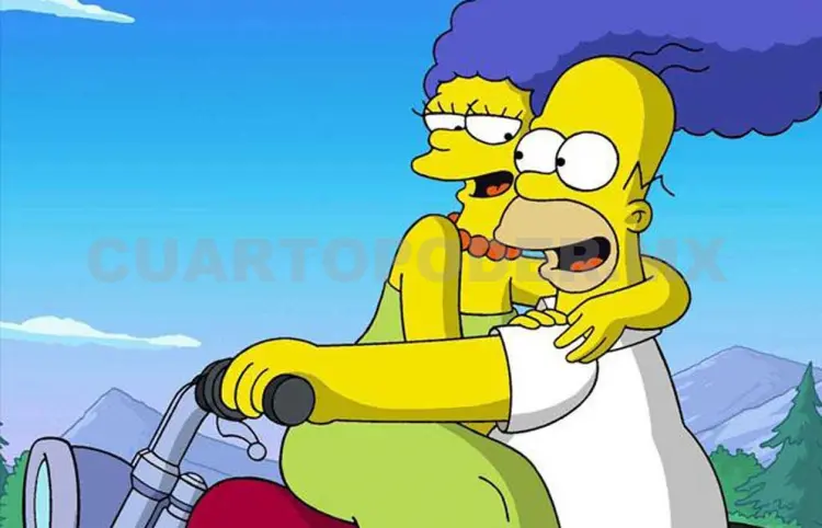 Homero y Marge Simpson se separan