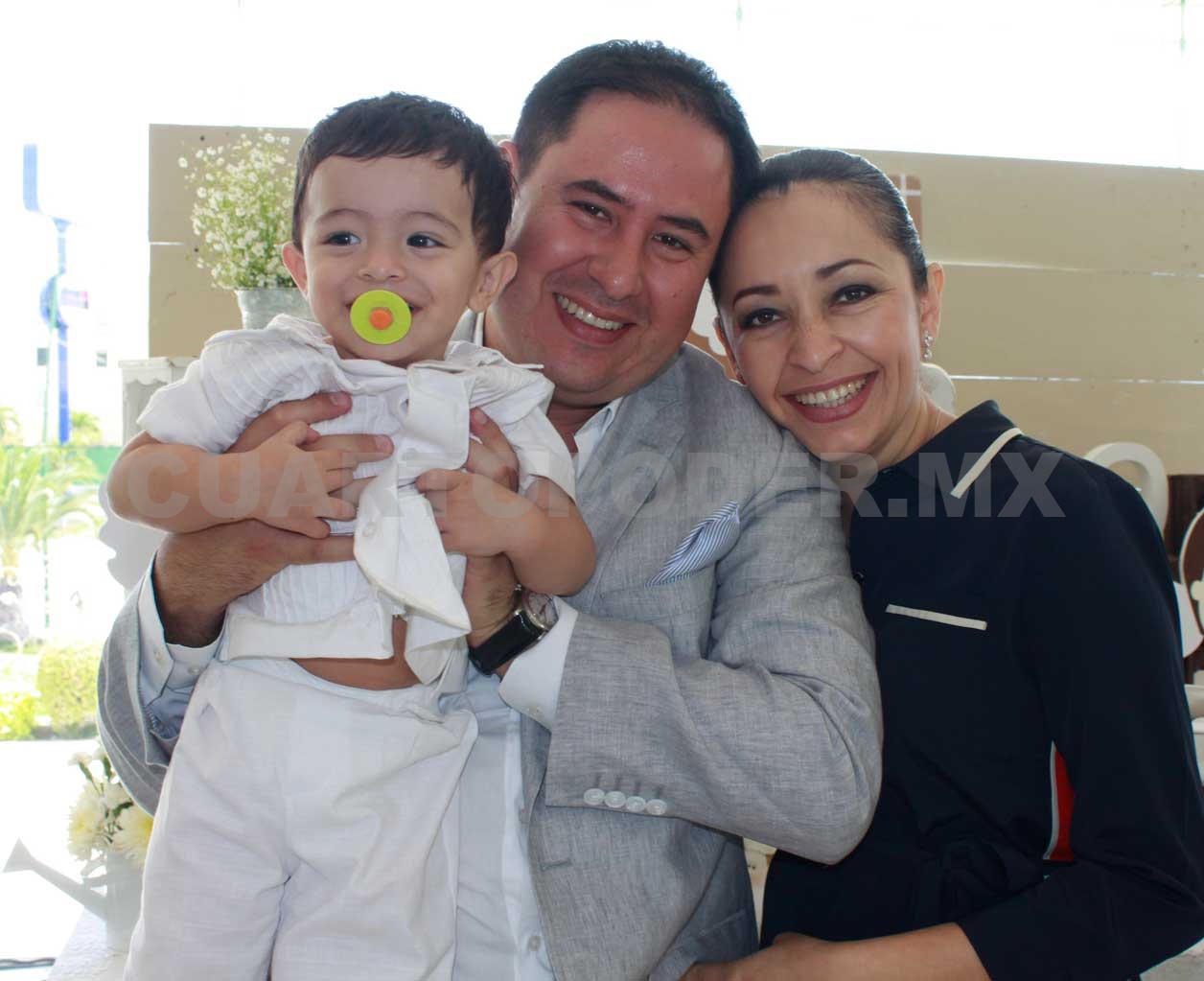 Ernesto recibió el bautismo