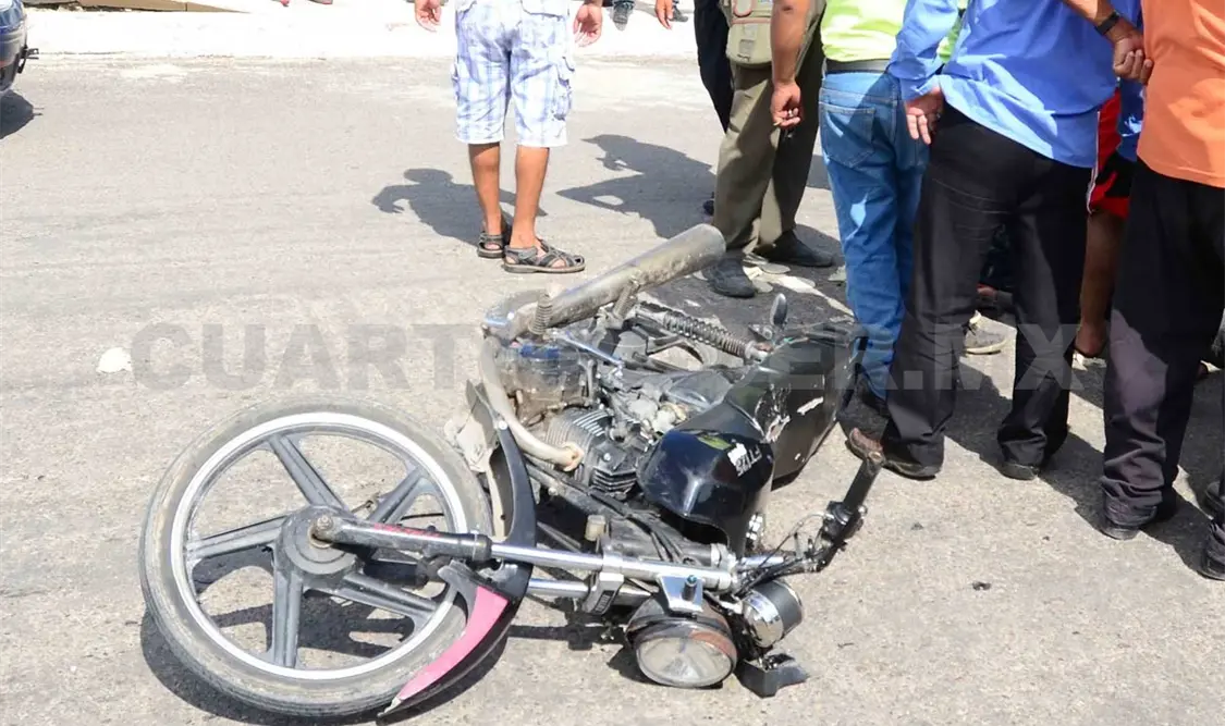 Tres heridos en accidente