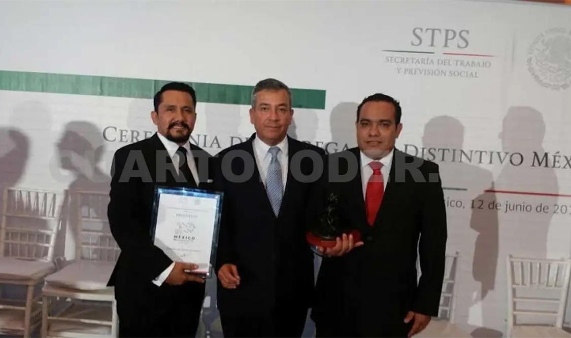 Recibe Chiapas distintivo México sin Trabajo Infantil