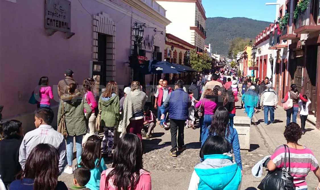 Incrementa flujo de turistas nacionales e internacionales a Chiapas. Cortesía