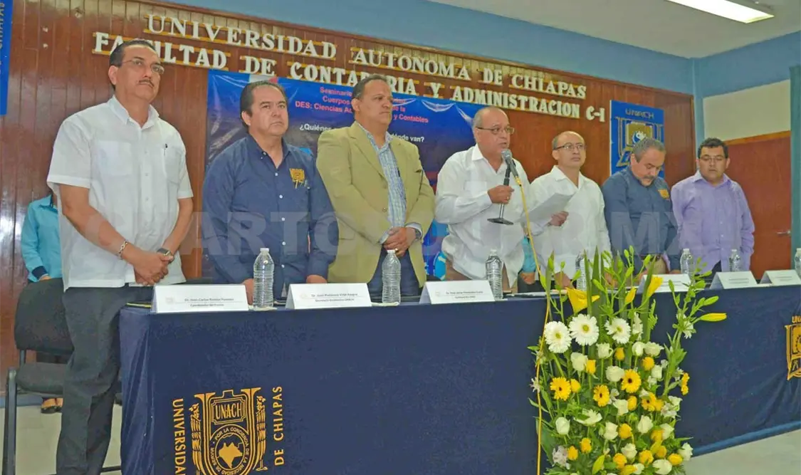 Aspecto del Primer Seminario de Productividad de Cuerpos Académicos de las Escuelas y Facultades que conforman la Dependencia de Educación Superior. CP