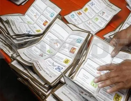 INE da resultados sobre votación 2015