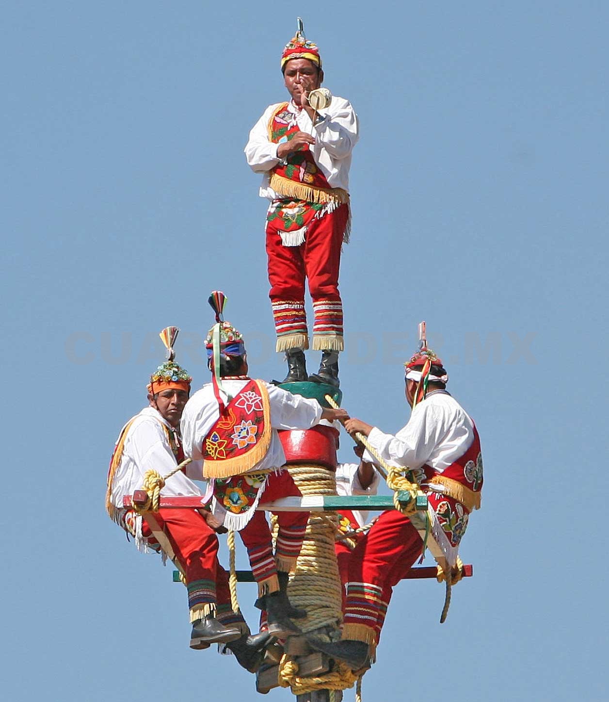 Voladores de Papantla viajarán a Europa