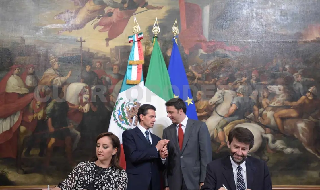 México e Italia amplían relaciones: Peña Nieto