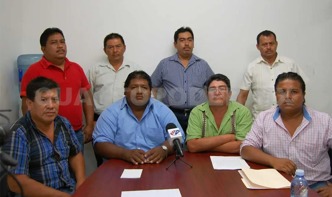 Transportistas y ejidatarios en conflicto