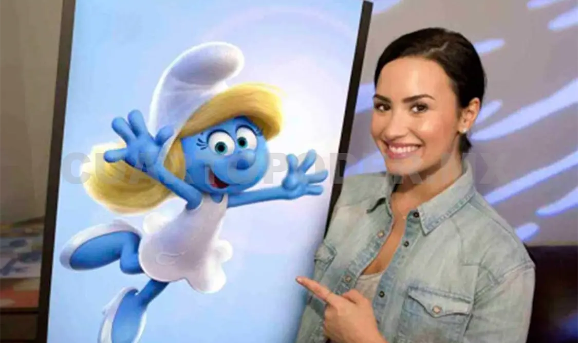 Demi Lovato dará su voz a Pitufina