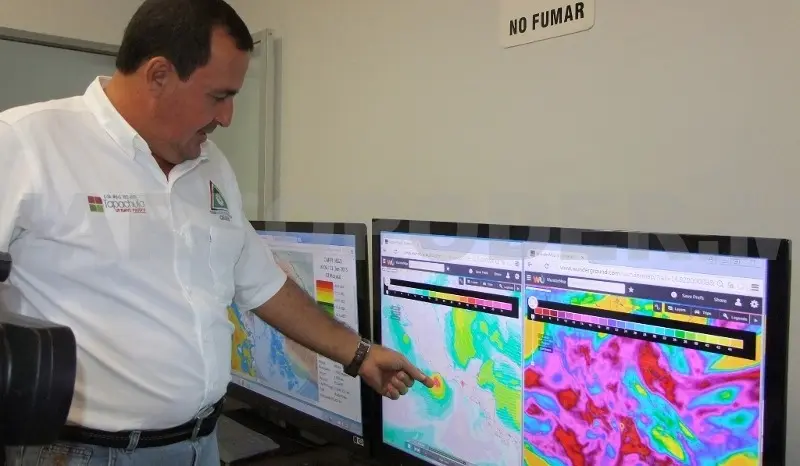 Onda tropical 5 amenaza con lluvias en Chiapas