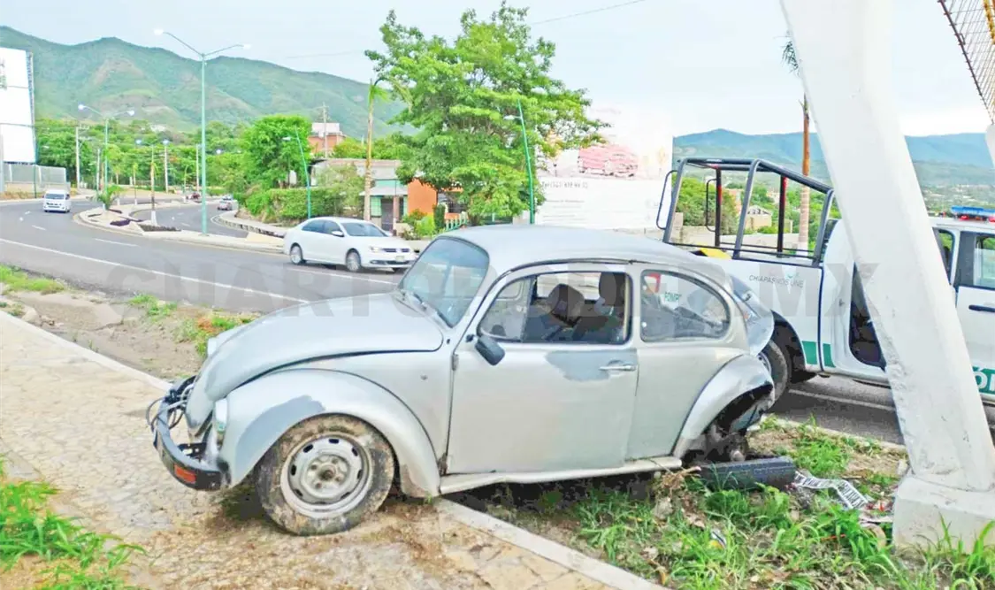 Manejaba con exceso de velocidad