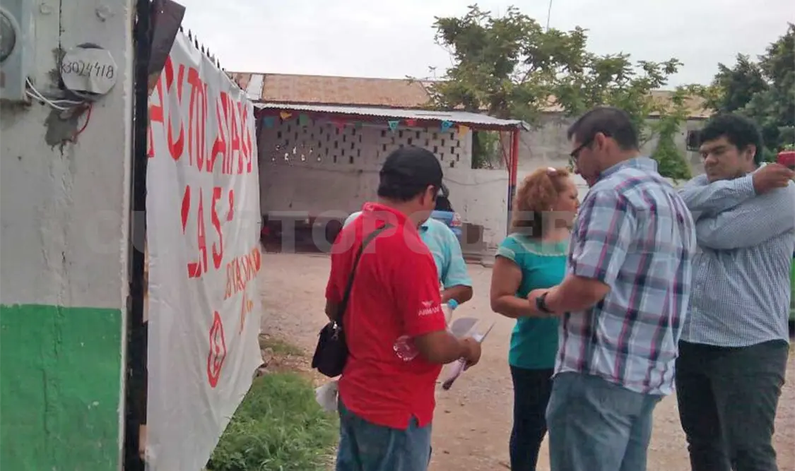 Clausuran terminal de taxis a Tonalá, operaba ilegalmente en la zona Centro. Cortesía