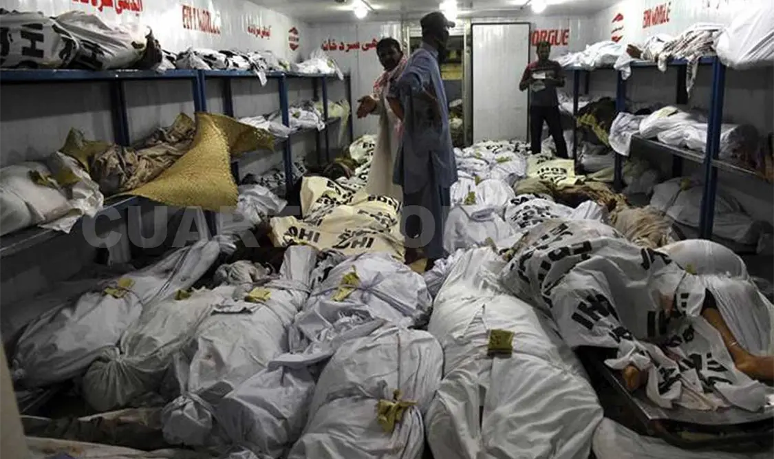 Ola de calor causa 700 muertes en Pakistán