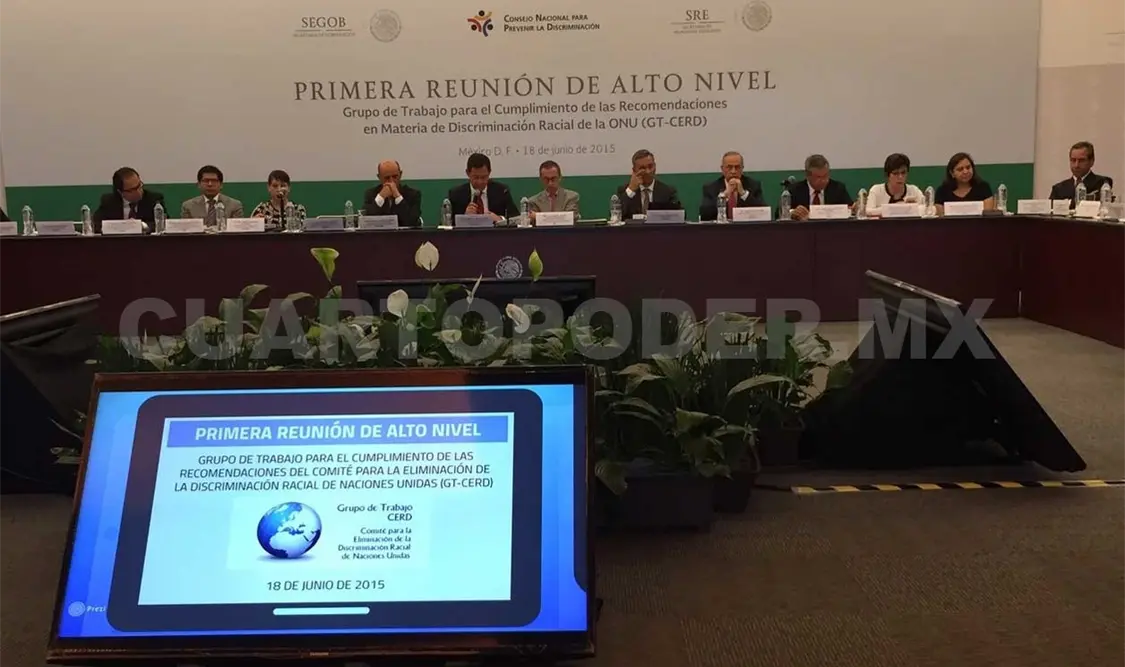Ratifican “no a la discriminación”