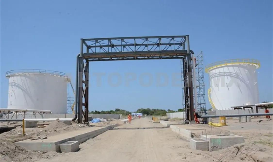 Terminal de Almacenamiento y Reparto debe concluirse este año. Archivo