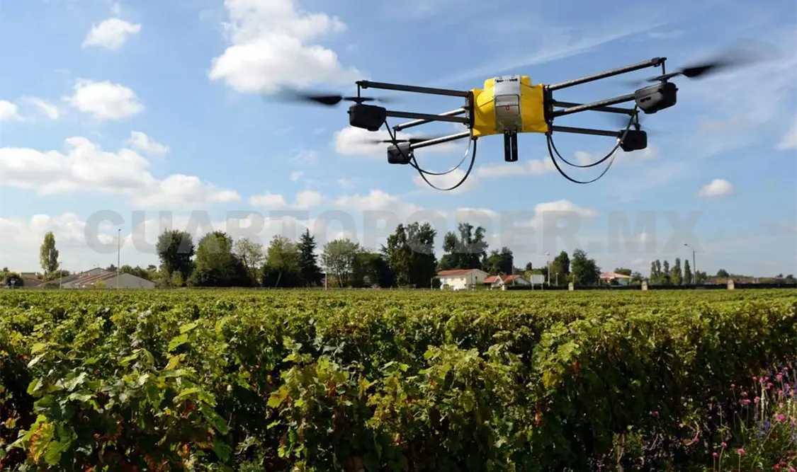 Imágenes de drones para sector agrícola