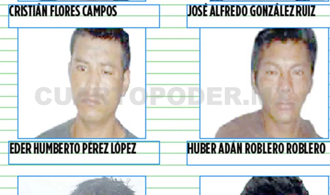 Siete ladrones detenidos