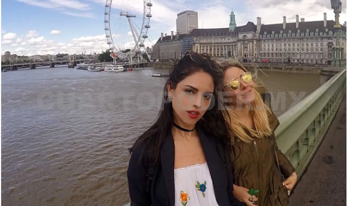 Eiza González se pasea por Europa