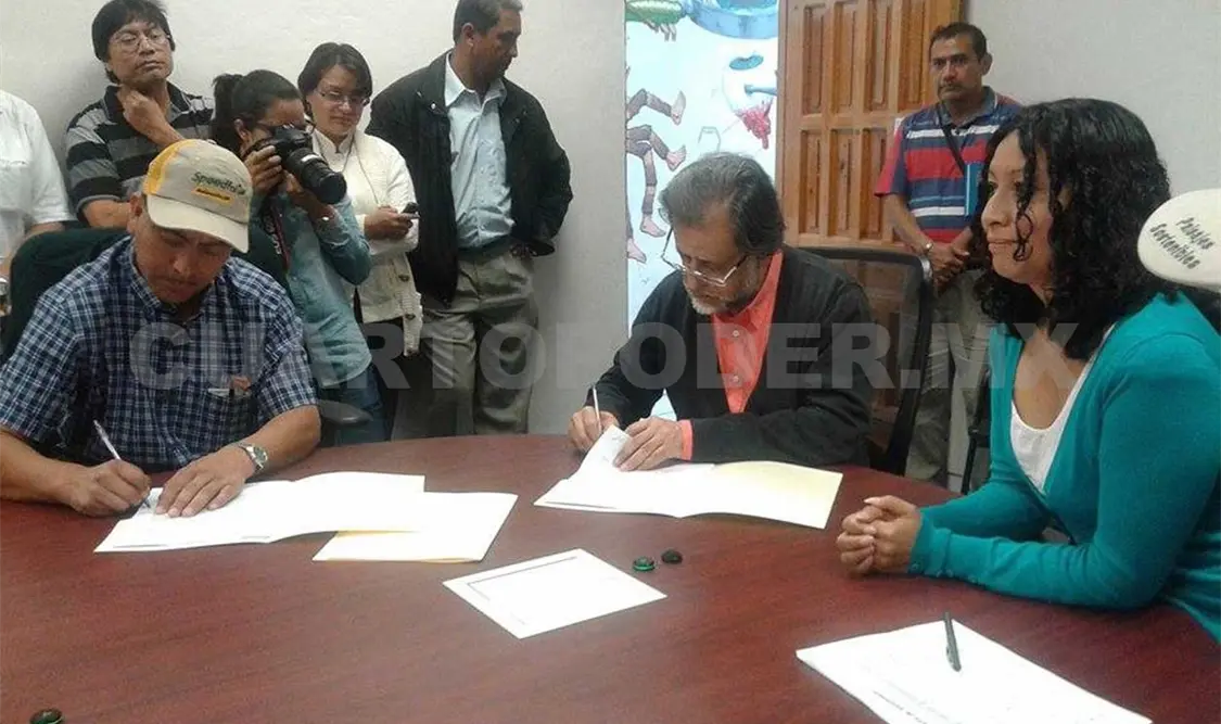FICh SSS firma convenio con Ecosur