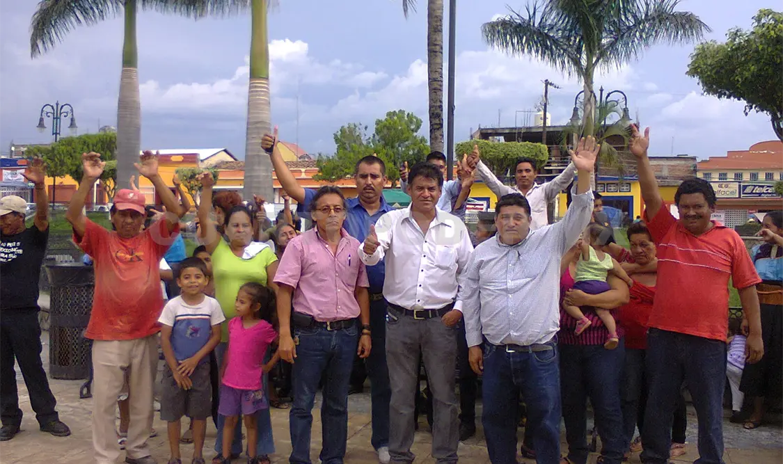 Víctor Manuel Pérez López, directivo de la COAPI en Chiapas, encabezó las renuncias de perredistas en Villacorzo. Cortesía. CP