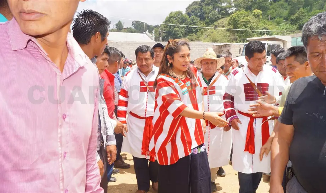 Candidata ecologista recorre comunidades