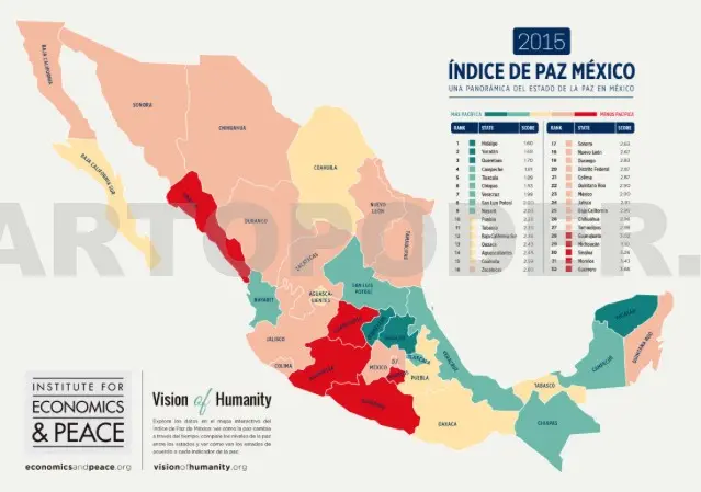 Chiapas, sexto estado más pacífico del país. Cortesía / CP