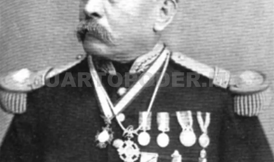 Porfirio Díaz, presidente de México de 1876 a 1911