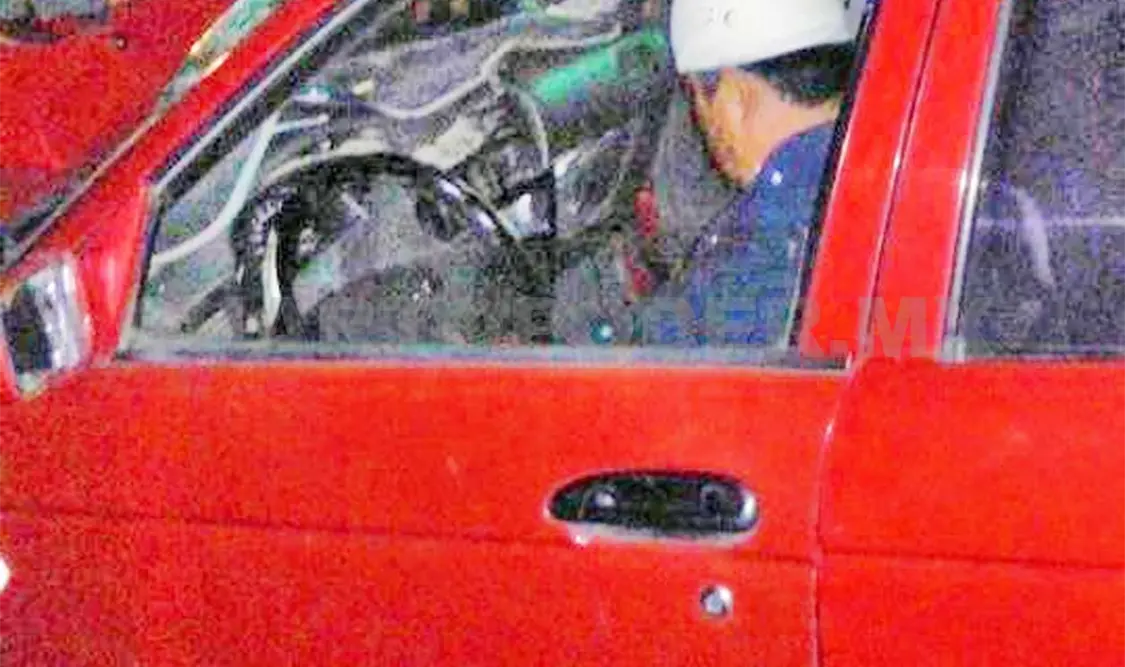 Colectivero responsable de choque se dio a la fuga