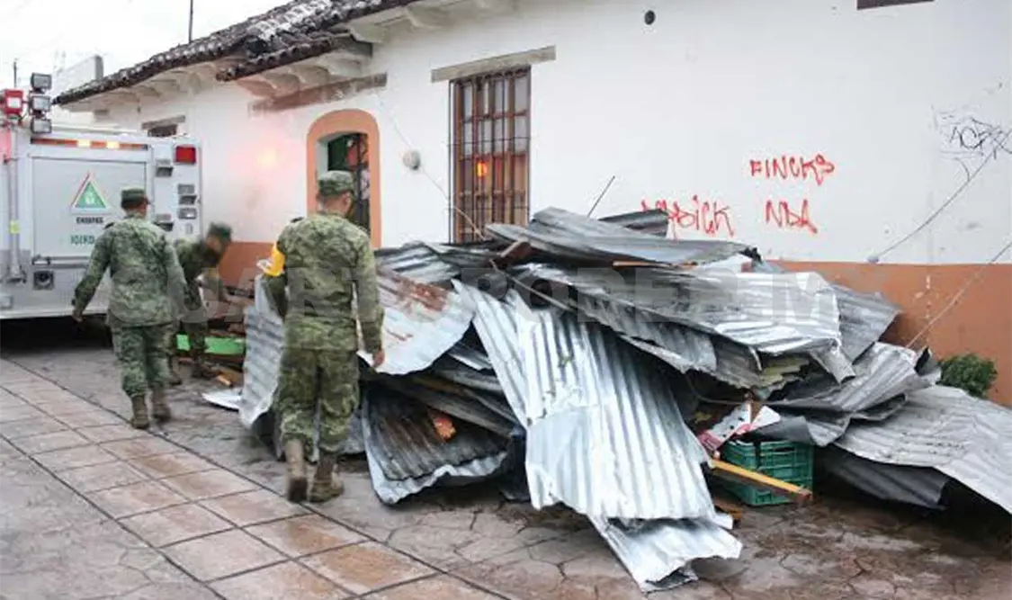 Dependencias municipales, estatales y federales prestan puntual atención ante afectaciones. CP