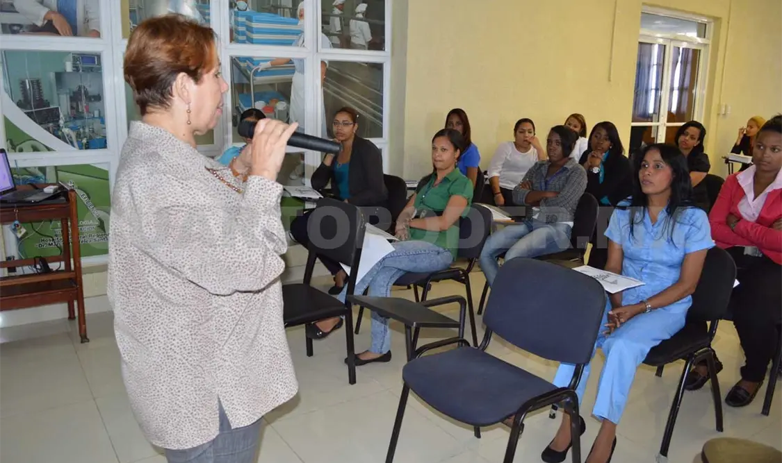 Aspecto del taller. Cortesía