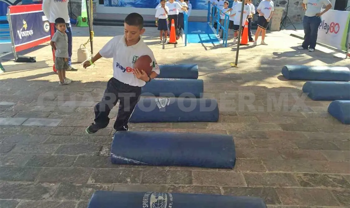 Play 60 fomenta el deporte en Chiapas