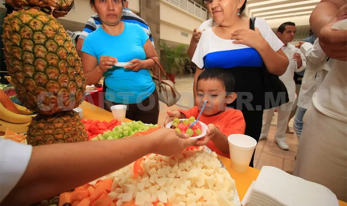 Promueven alimentación sana