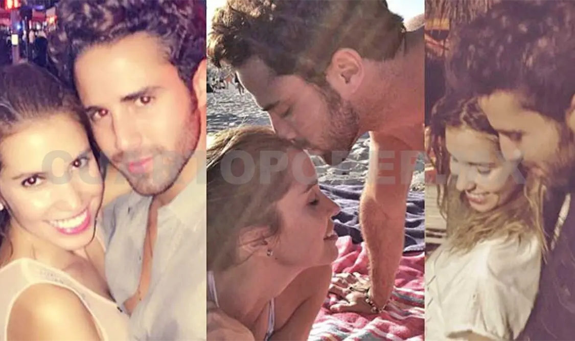 Andrea Escalona seduce a su novio