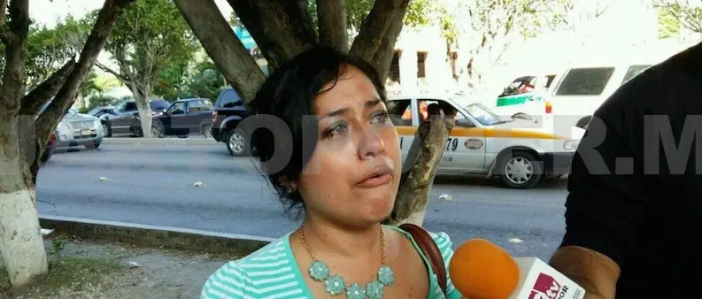 Nayeli Mijangos, víctima de las vejaciones magisteriales de la CNTE en Chiapas. Cortesía. CP