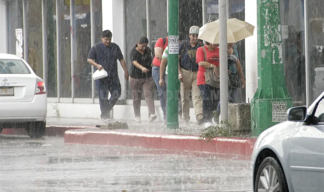 Se esperan lluvias de fuertes a intensas en Chiapas. Guillermo Ramos / CP