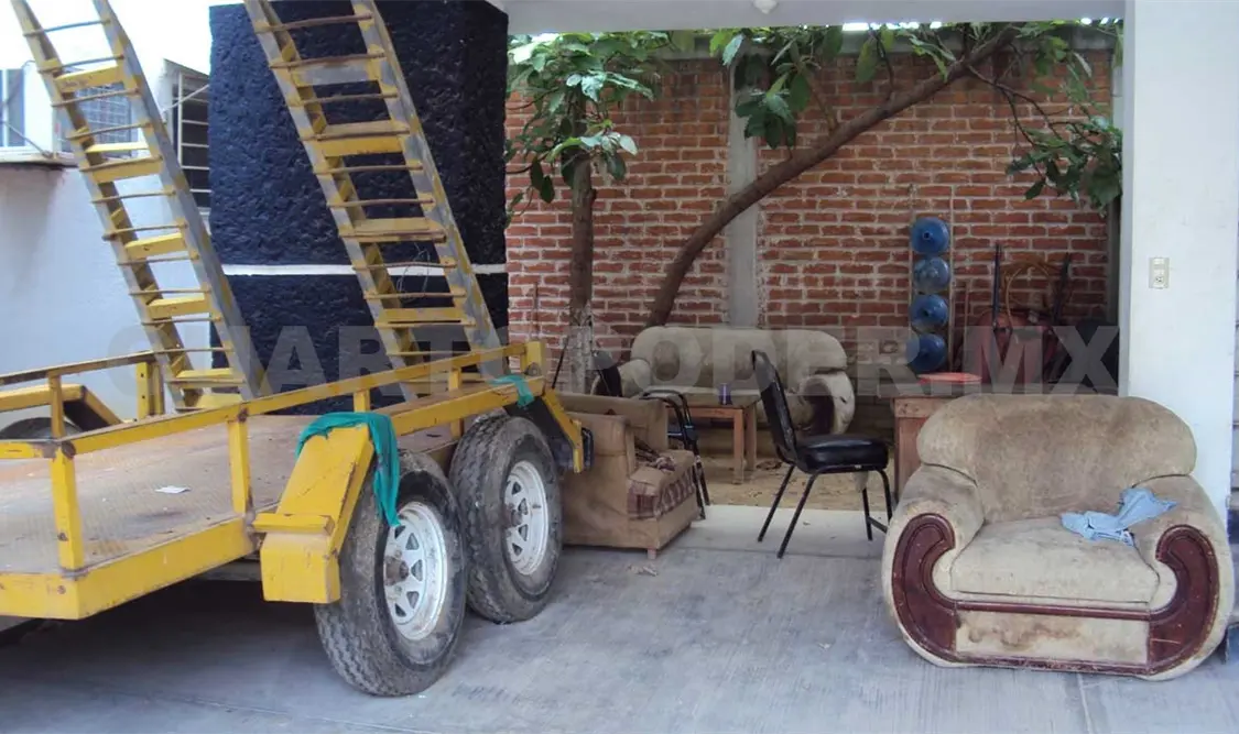 Módulo de seguridad convertido en bodega