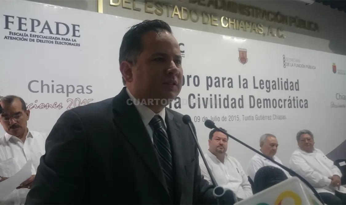 Santiago Nieto Castillo, titular de la Fepade. Jonathan Cervantes / CP