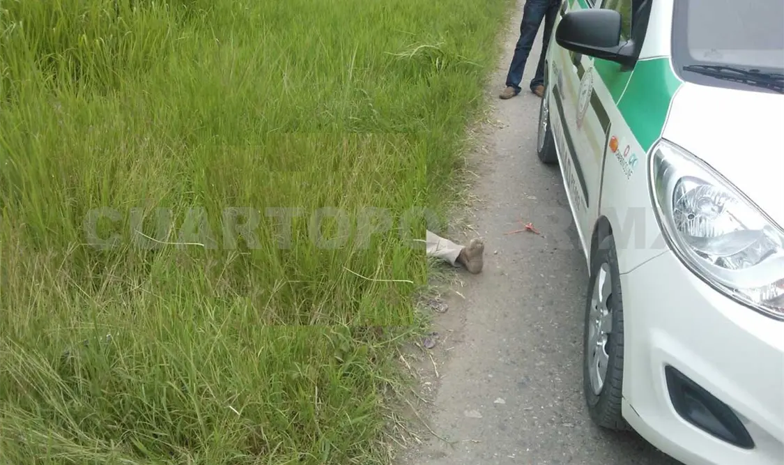 Hallan cuerpo atropellado en Frontera Comalapa
