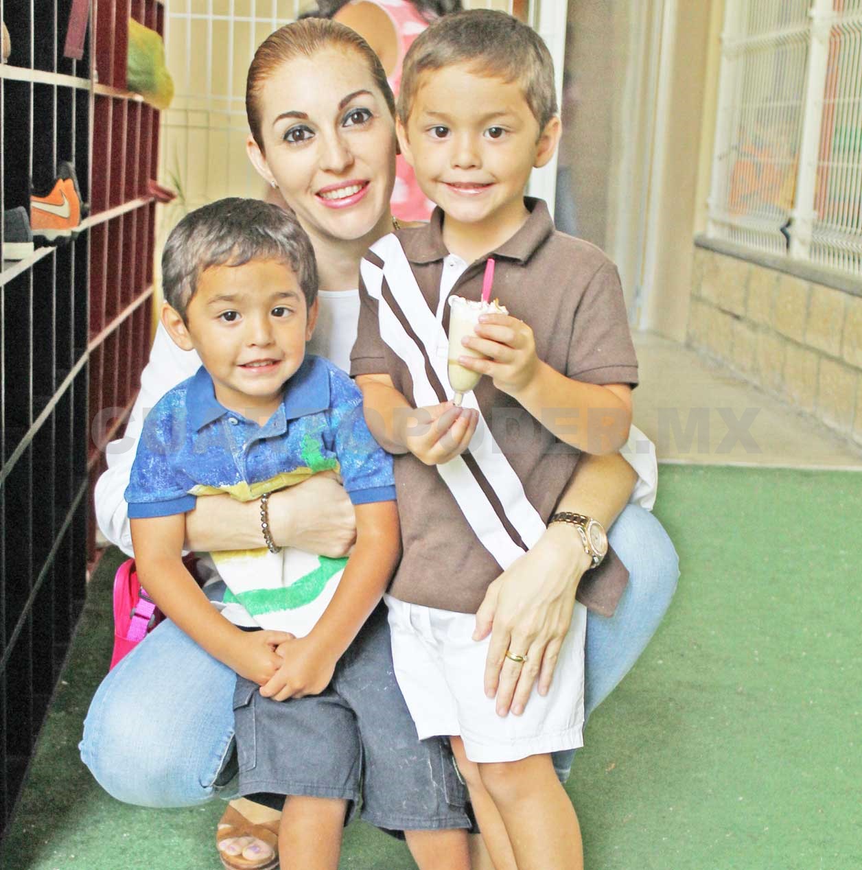 Sarita disfrutó su fiesta