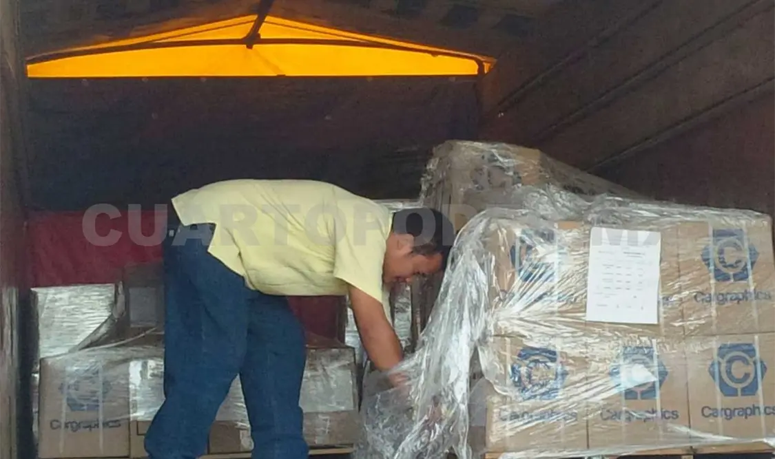 Material electoral en el Distrito 23