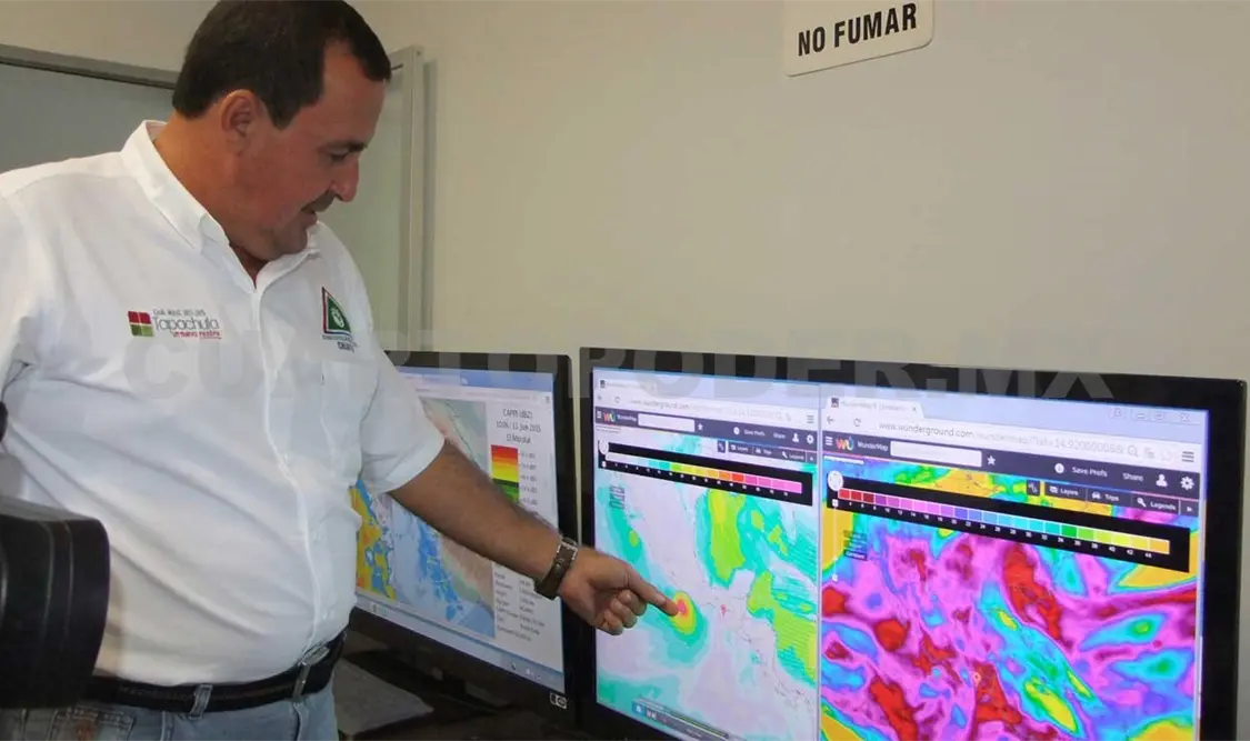 Pronósticos de lluvias intensas en la región