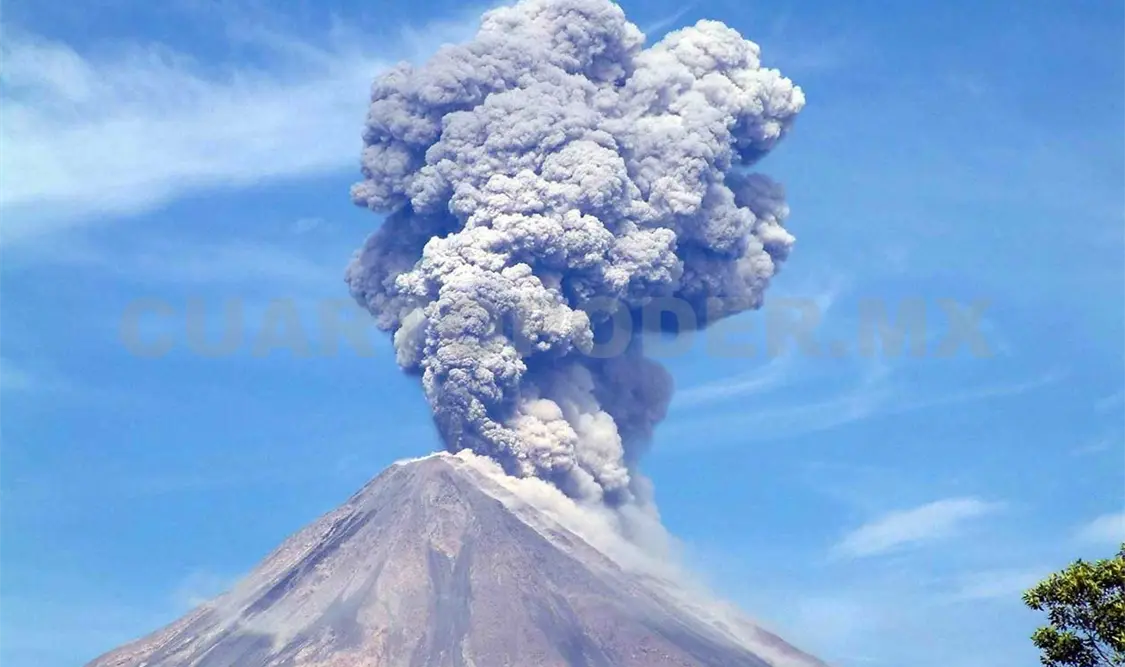 Comala, Coquimatlán, Cuauhtémoc y Villa de Álvarez, municipios de Colima en riesgo por erupción de volcán.