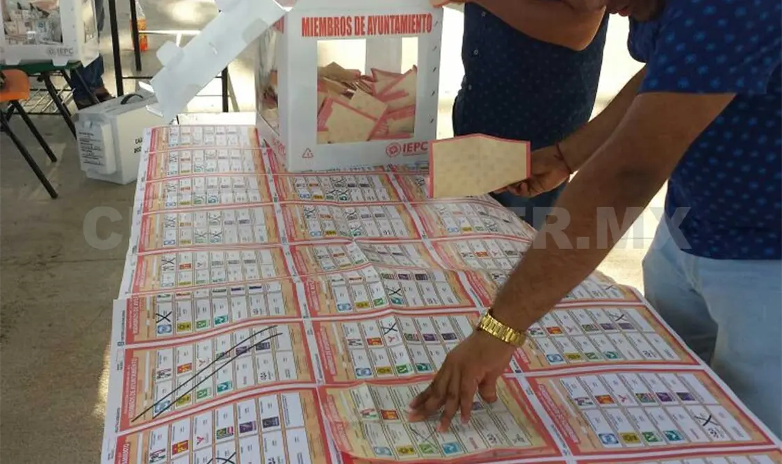 Más de 35 mil chiapanecos participaron en comicios