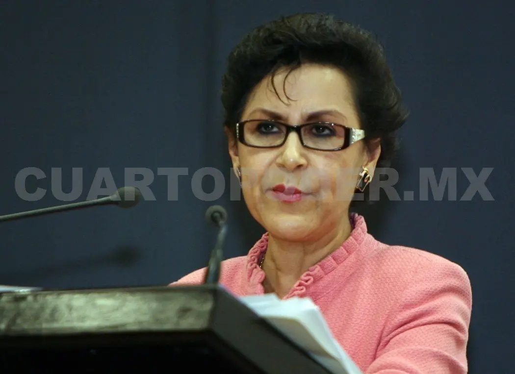 Gloria Luna Ruiz, presidenta de la Junta de Coordinación Política del Congreso del Estado. A. L. M. CP.