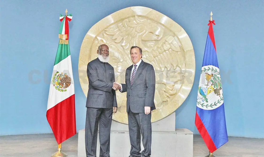 México y Belice fortalecen marco jurídico bilateral