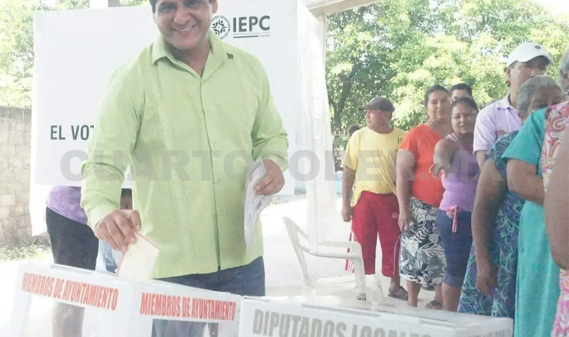 Aristeo Trinidad se declara ganador con preliminares