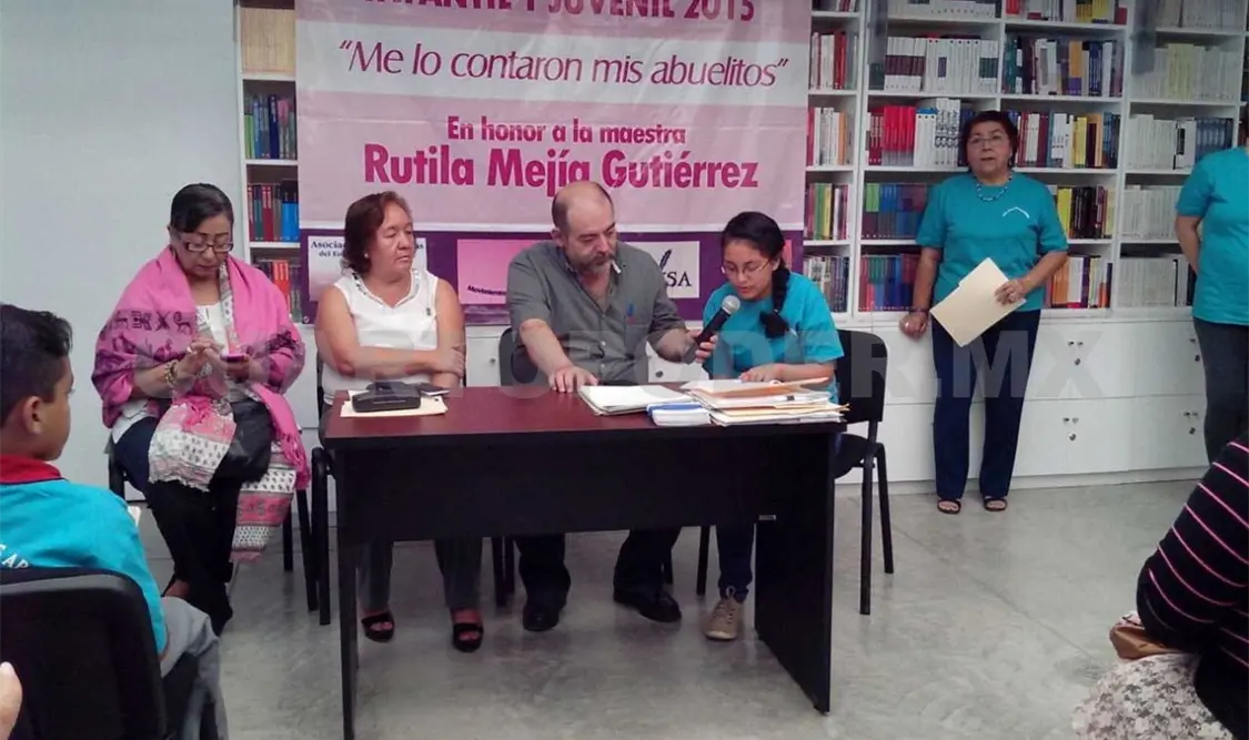 La crónica se titula Es la misma agua, pero ahora ya no vive