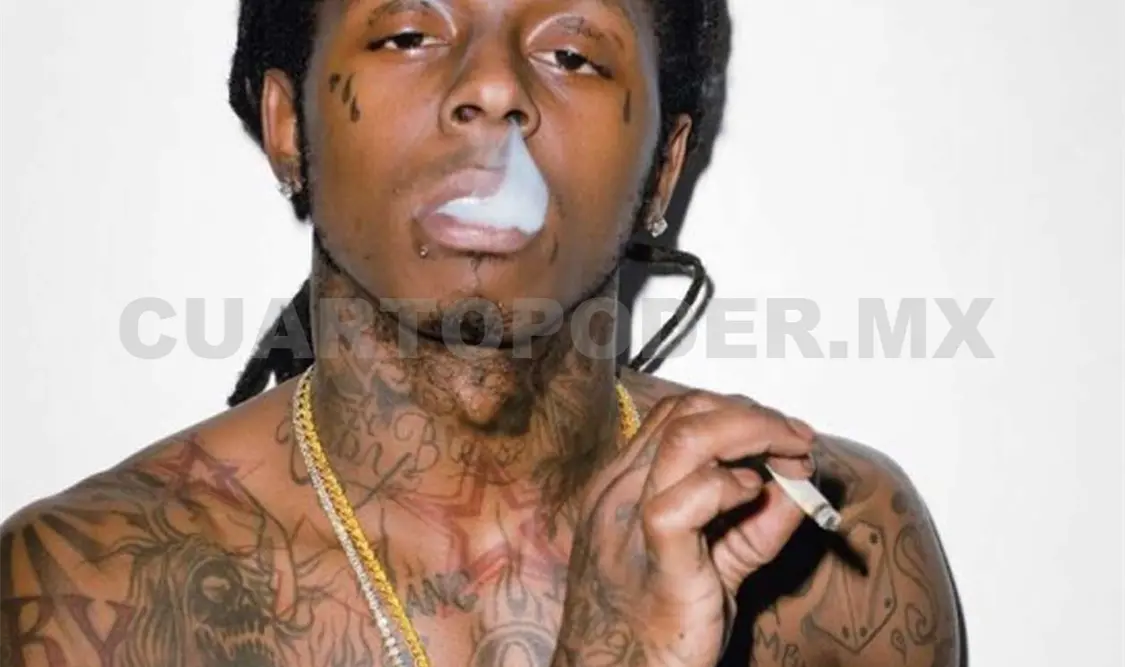 Lil Wayne fue expulsado por fumar mariguana