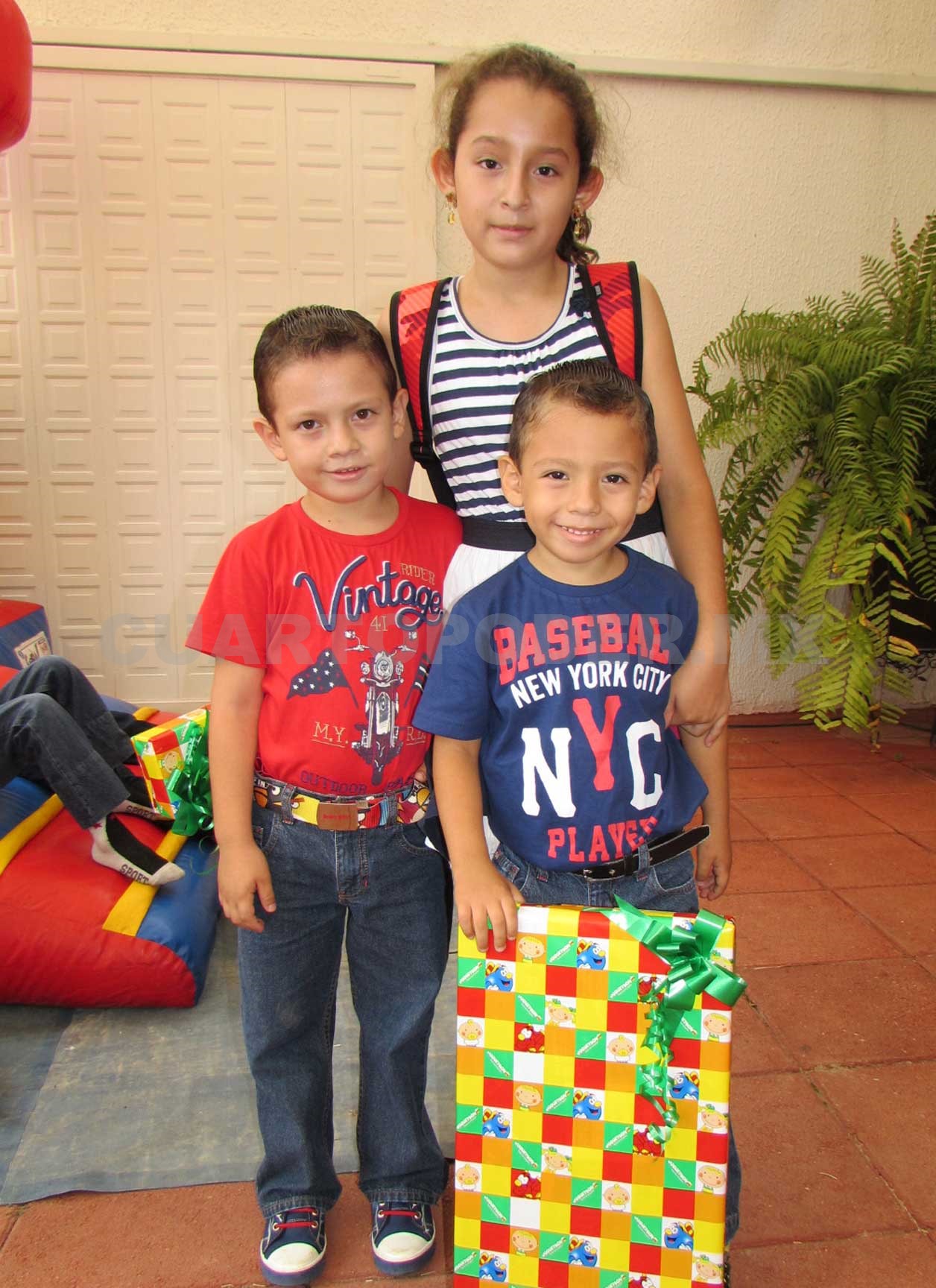 István celebró su cumple número 6